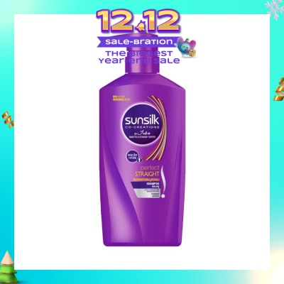 SUNSILK PERFECT STRAIGHT SHAMPOO 650ML