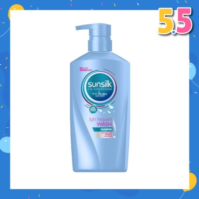 SUNSILK LIGHT FREQUENT WASH SHAMPOO 650ML