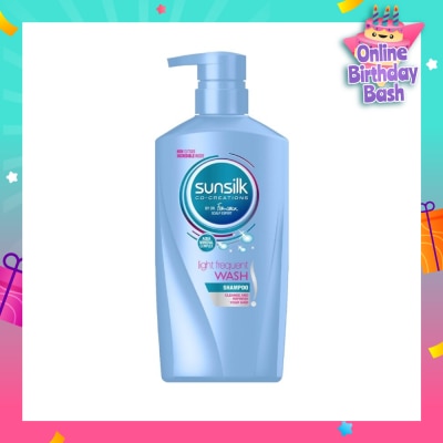 SUNSILK LIGHT FREQUENT WASH SHAMPOO 650ML