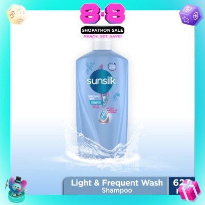 SUNSILK - LIGHT FREQUENT WASH SHAMPOO 650ML