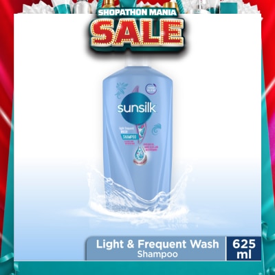 SUNSILK - LIGHT FREQUENT WASH SHAMPOO 650ML
