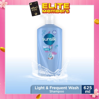 SUNSILK LIGHT FREQUENT WASH SHAMPOO 650ML