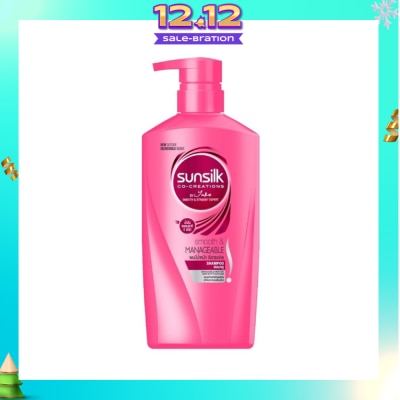 SUNSILK SMOOTH AND MANAGEABLE NOURISHING SHAMPOO 650ML