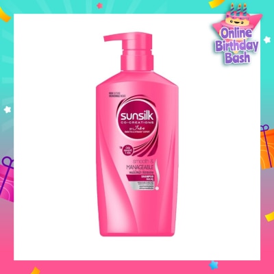 SUNSILK SMOOTH AND MANAGEABLE NOURISHING SHAMPOO 650ML