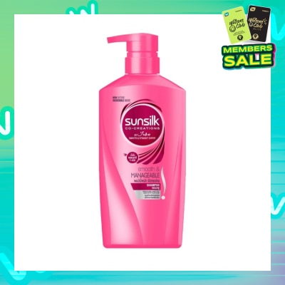 SUNSILK SMOOTH AND MANAGEABLE NOURISHING SHAMPOO 650ML