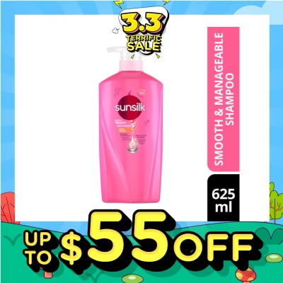 SUNSILK SMOOTH AND MANAGEABLE NOURISHING SHAMPOO 650ML