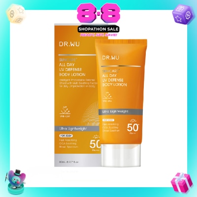 DR. WU - All Day UV Defense Body Lotion 80ml (Expiry: Apr`2027)