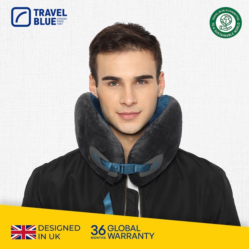 TB209 Infinity Neck Pillow (Hypoallergenic & Ergonomic Memory Foam) 1s