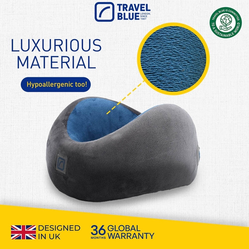 TB209 Infinity Neck Pillow (Hypoallergenic & Ergonomic Memory Foam) 1s