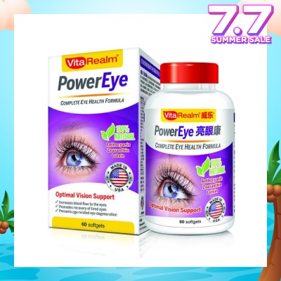 VITAREALM PowerEye 60 Tablets