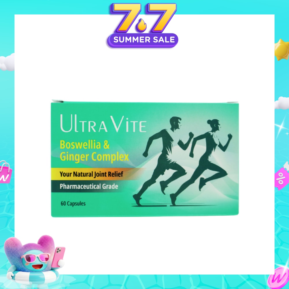 ULTRA VITE Boswellia & Ginger Complex Capsule (To Support Healthy