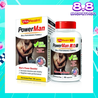 VITAREALM PowerMan 60 Tablets