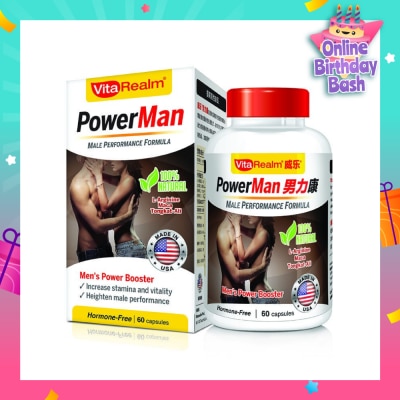 VITAREALM PowerMan 60 Tablets