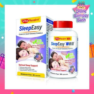 VITAREALM SleepEasy 80 Tablets