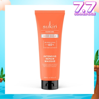 SUKIN Bond Build Intensive Repair Masque (To Repair Split Ends & Damage Hair) 200ml