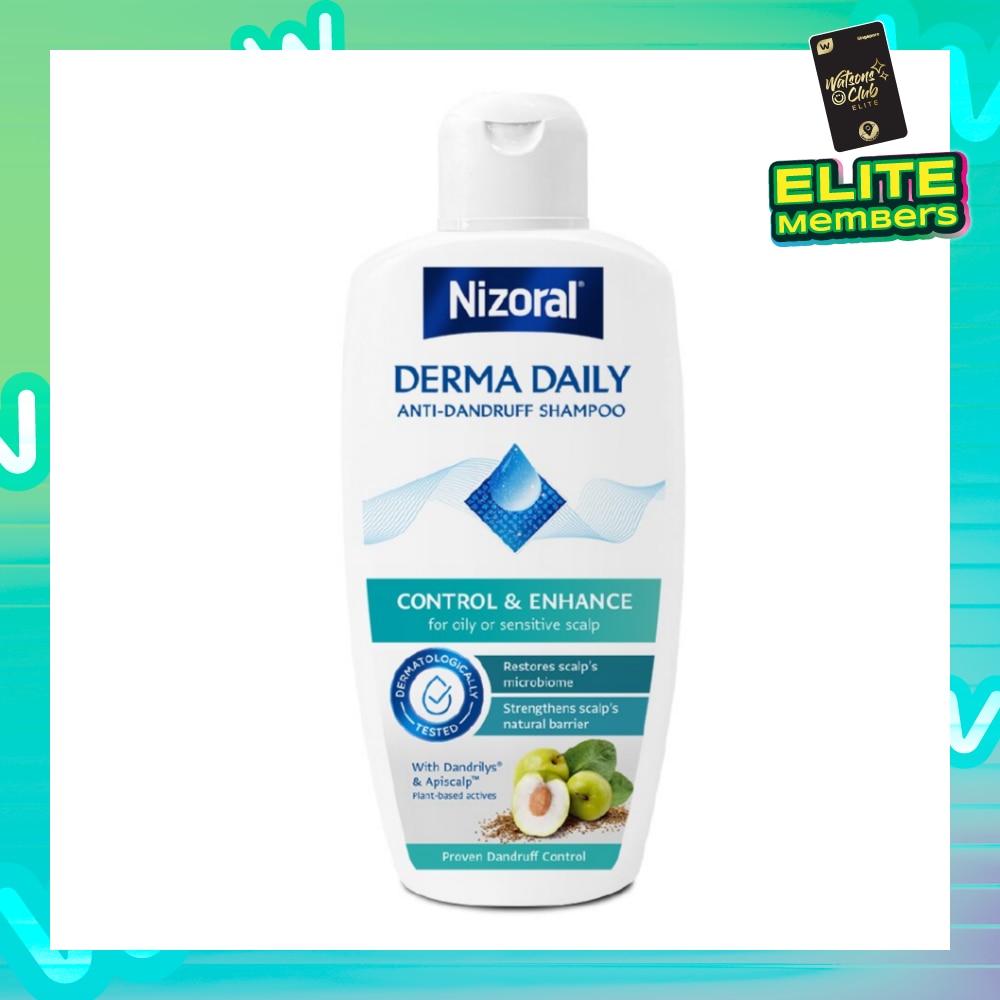 Derma Daily Anti-Dandruff Shampoo (For Oily & Sensitive Scalp) 200ml