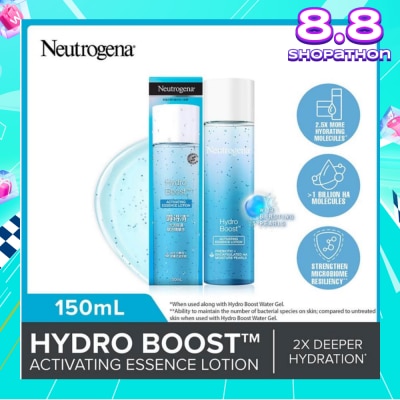 NEUTROGENA Hydro Boost Activating Essence Lotion (For Dry & Sensitive Skin) 150ml