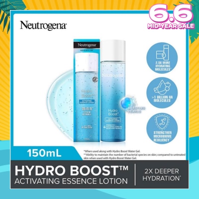 NEUTROGENA Hydro Boost Activating Essence Lotion (For Dry & Sensitive Skin) 150ml