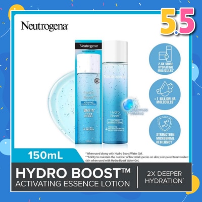 NEUTROGENA Hydro Boost Activating Essence Lotion (For Dry & Sensitive Skin) 150ml