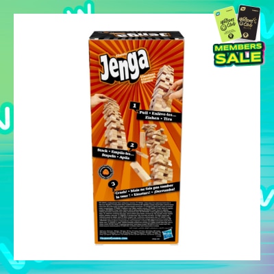 HASBRO GAMING Jenga Classic Block-Stacking 1s