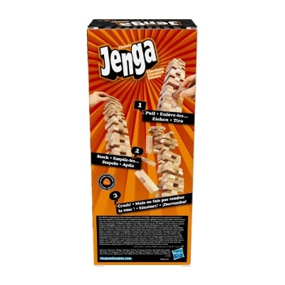 HASBRO GAMING Jenga Classic Block-Stacking 1s