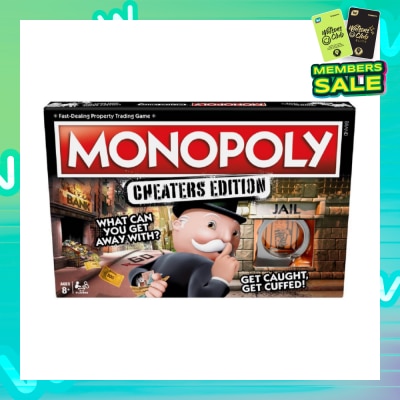 HASBRO GAMING Monopoly Cheaters Edition 1s