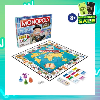 HASBRO GAMING Monopoly World Tour 1s
