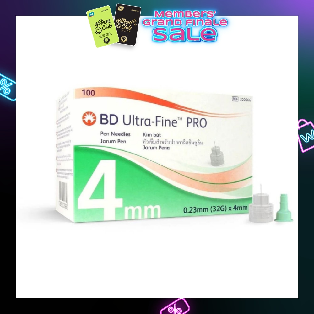 Ultra-Fine™ PRO Pen Needle (4mm x 32g) 100s