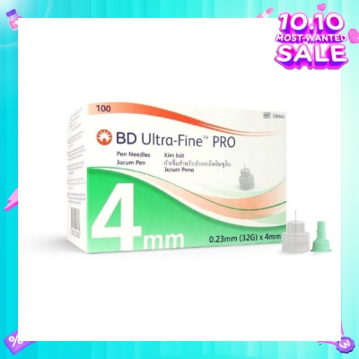 BD Ultra-Fine™ PRO Pen Needle (4mm x 32g) 100s