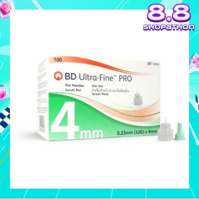 BD Ultra-Fine™ PRO Pen Needle (4mm x 32g) 100s