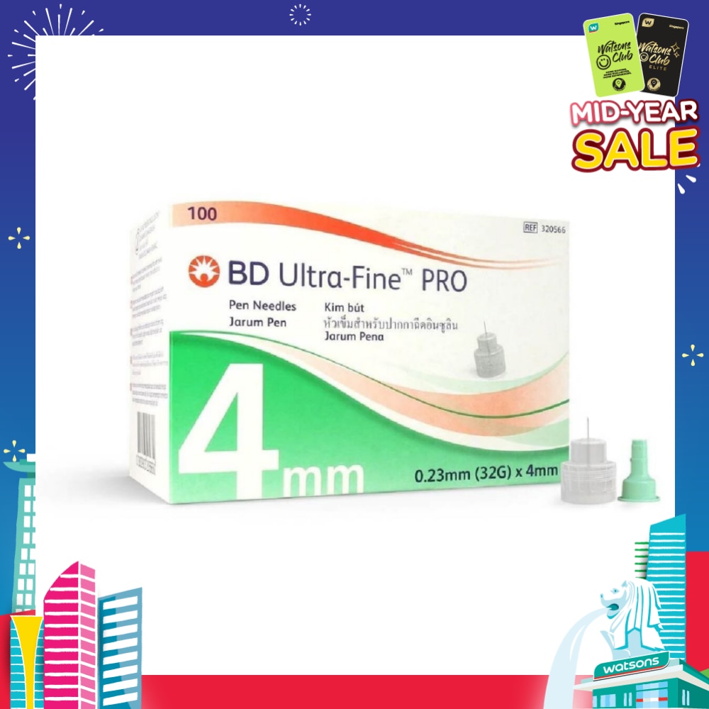 Ultra-Fine™ PRO Pen Needle (4mm x 32g) 100s