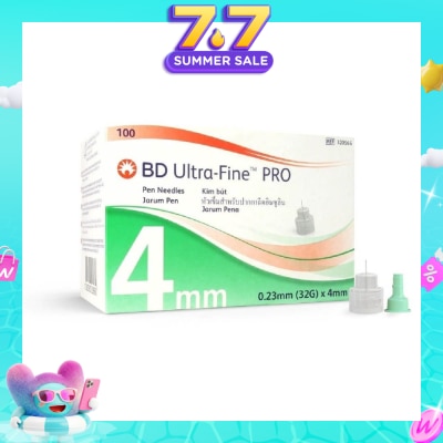BD - Ultra-Fine™ PRO Pen Needle (4mm x 32g) 100s