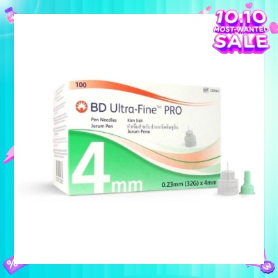 BD Ultra-Fine™ PRO Pen Needle (4mm x 32g) 100s