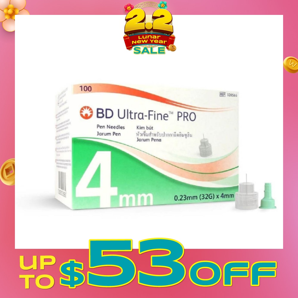 Ultra-Fine™ PRO Pen Needle (4mm x 32g) 100s