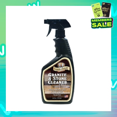 PARKER & BAILEY Granite & Stone Cleaner (Streak-Free + Food-Safe Shine for Granite & Marble & Tile & Stone) 710ml