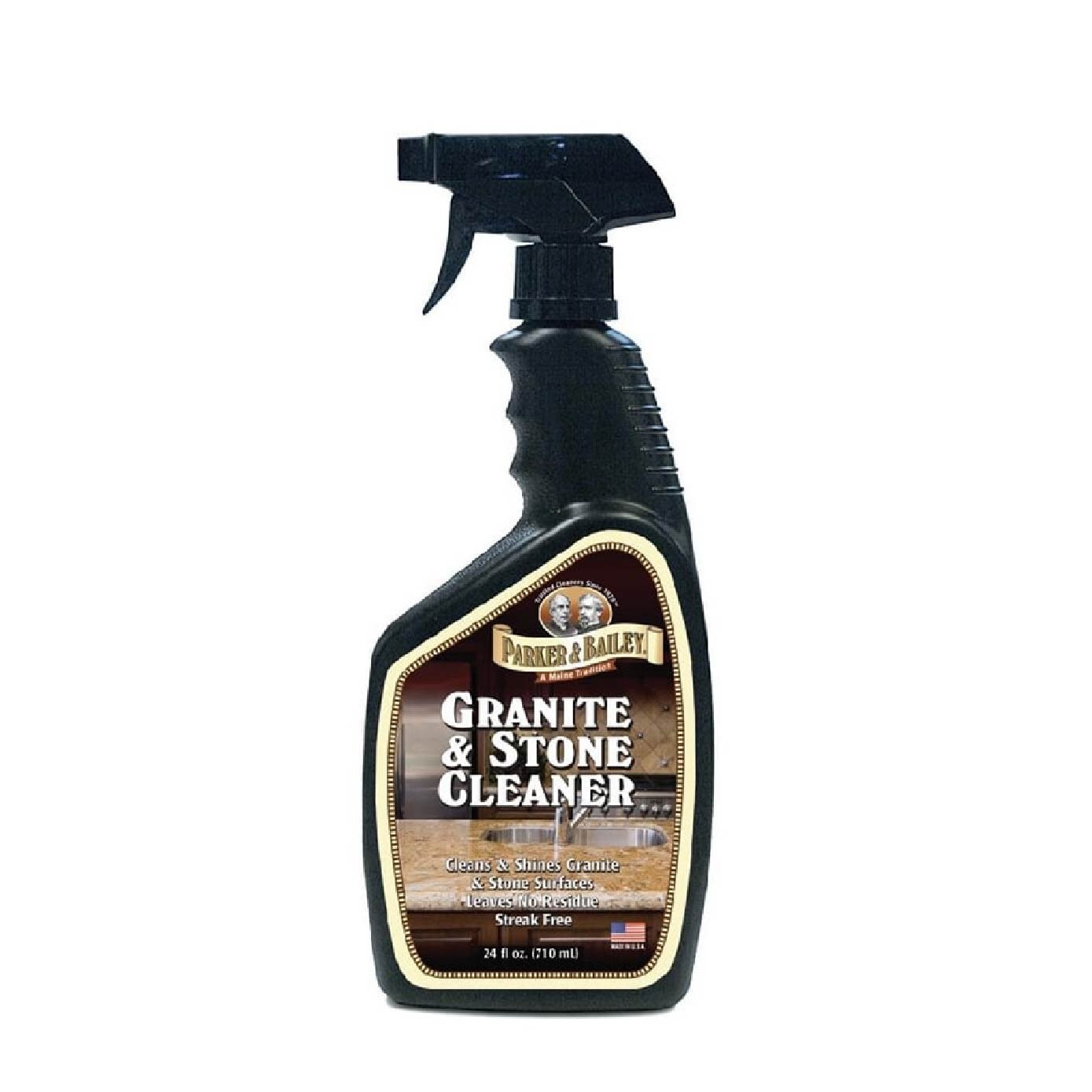 Granite & Stone Cleaner (Streak-Free + Food-Safe Shine for Granite & Marble & Tile & Stone) 710ml