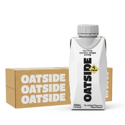 OATSIDE Barista Blend Original Oat Milk (Dairy Free + Creamy + Zero Added Sugar) 200ml x 24s (per carton) (Expiry: Oct`2025)