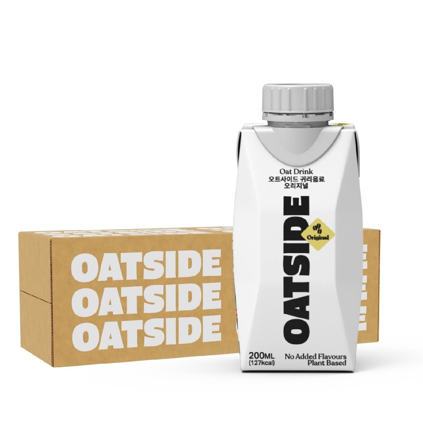 Barista Blend Original Oat Milk (Dairy Free + Creamy + Zero Added Sugar) 200ml x 24s (per carton) (Expiry: Oct`2025)