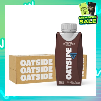 OATSIDE Chocolate Oat Milk (Dairy Free + Made with Real Cacao) 200ml x 24s (per carton) (Expiry: Oct`2025)