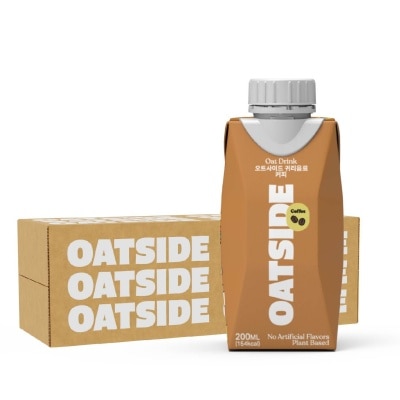 OATSIDE Coffee Oat Milk Latte (Dairy Free + Creamy + Lactose Free) 200ml x 24s (per carton) (Expiry: Sept`2025)