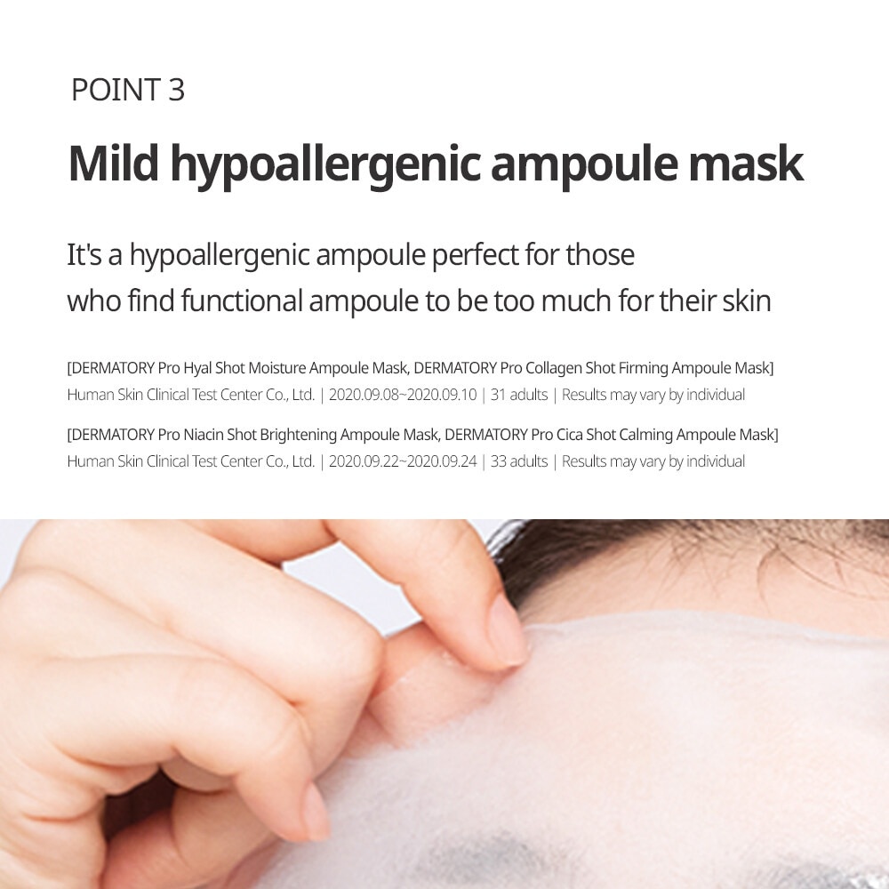 Pro Hyal Shot Moisture Ampoule Sheet Mask 1s