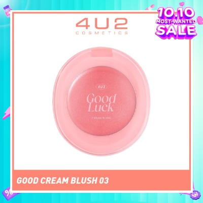 4U2 Good Cream Blush 03 Good Luck 1s
