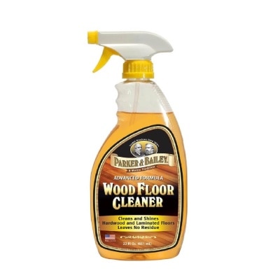 PARKER & BAILEY Wood Floor Cleaner (Deep Gentle Clean for Hardwood & Laminate & Faux Floors) 651ml