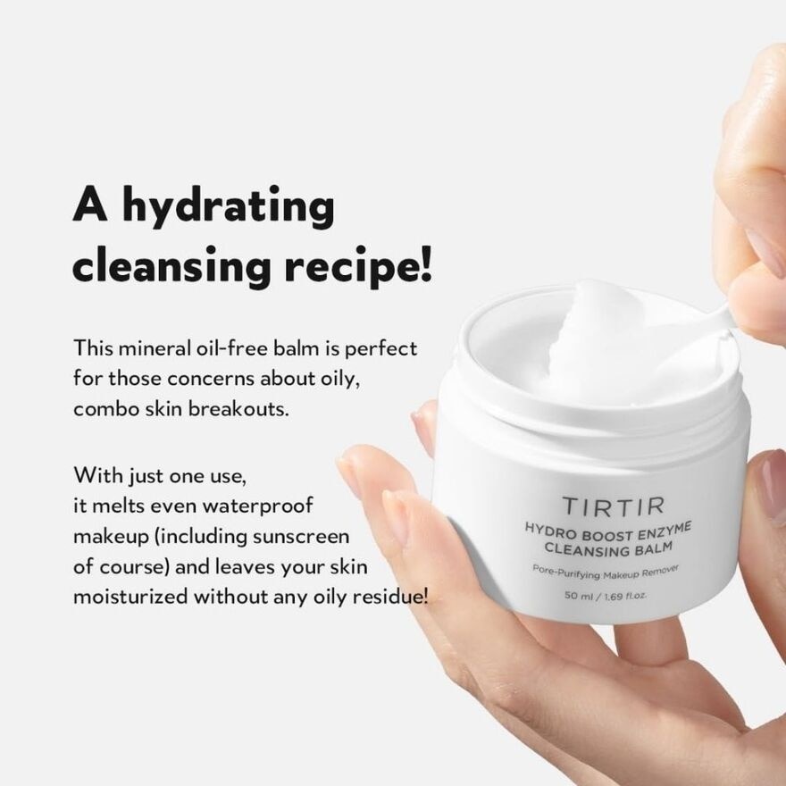 Hydro Boost Enzyme Cleansing Balm (Suitable For Oily & Combo Skin Breakouts) 120ml