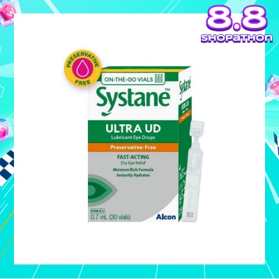 ALCON Systane Ultra HD High Performance Lubricant Eye Drops 0.7ml x 30s