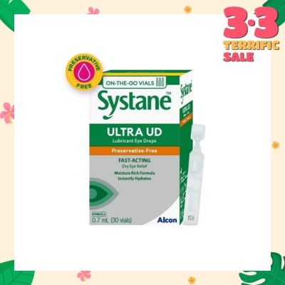 ALCON Systane Ultra HD High Performance Lubricant Eye Drops 0.7ml x 30s