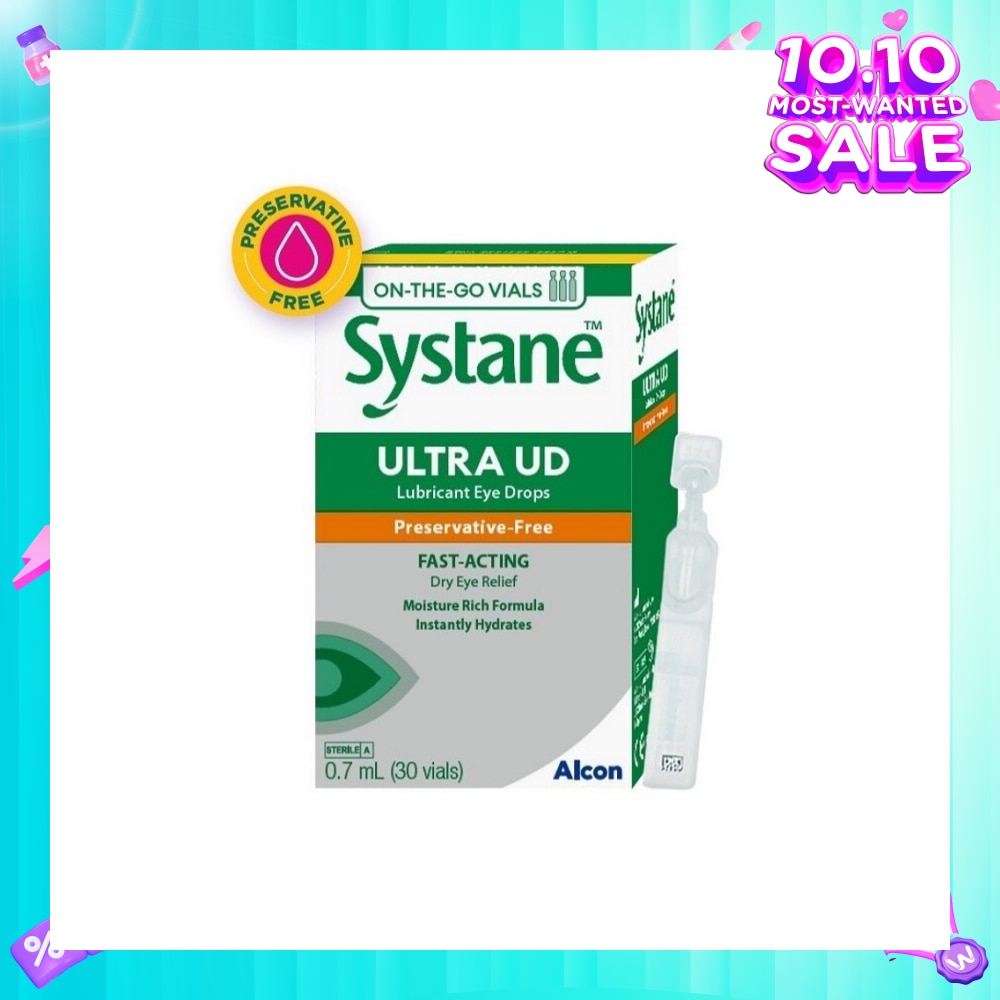 Systane Ultra Unit Dose 0.7ml x 30s (Expiry: April`2026)
