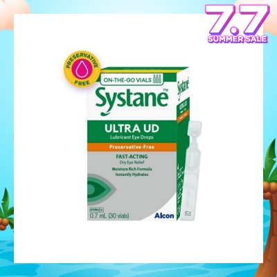 ALCON Systane Ultra HD High Performance Lubricant Eye Drops 0.7ml x 30s