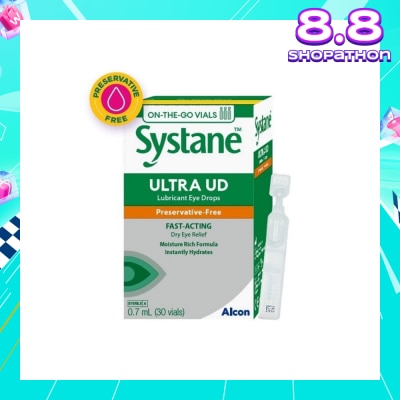 ALCON Systane Ultra HD High Performance Lubricant Eye Drops 0.7ml x 30s
