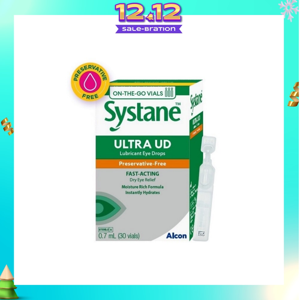 Systane Ultra Unit Dose 0.7ml x 30s (Expiry: April`2026)